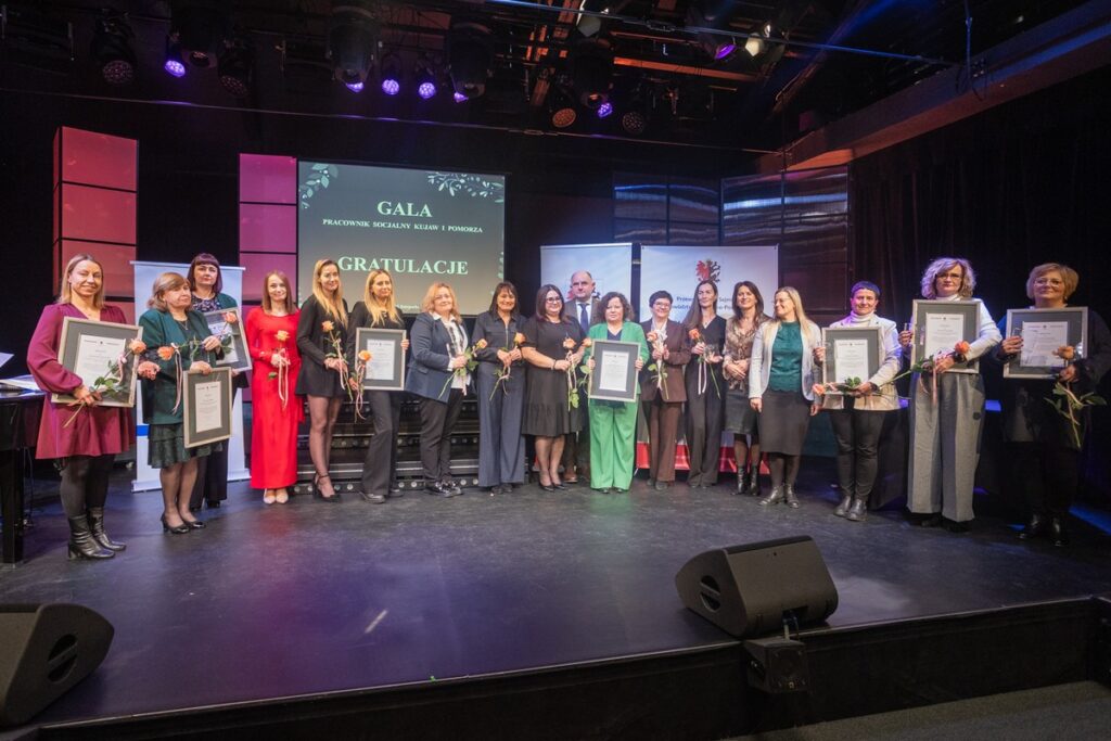 Gala konkursu Pracownik Socjalny Kujaw i Pomorza, fot. Mikołaj Kuras dla UMWKP