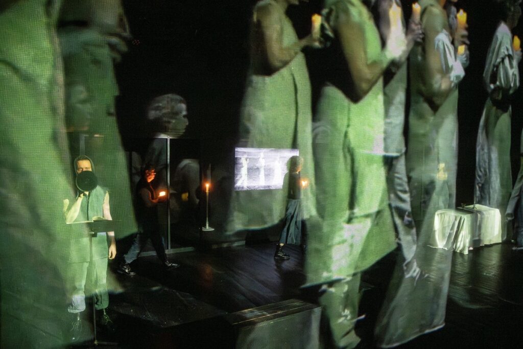 Próba medialna dramatu "Klątwa", fot. Wojtek Szabelski