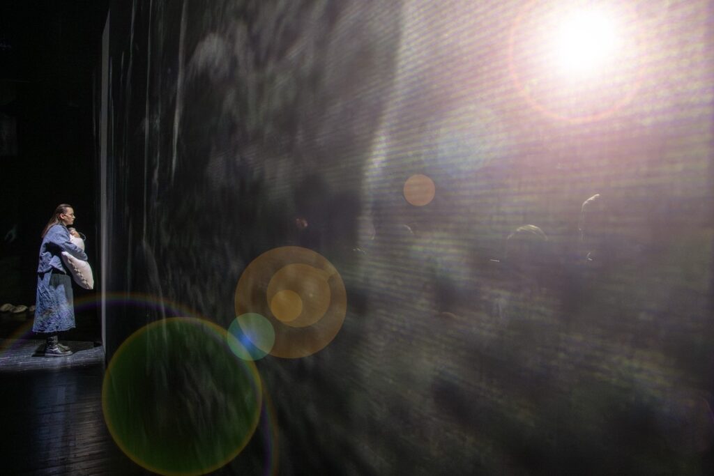 Próba medialna dramatu "Klątwa", fot. Wojtek Szabelski