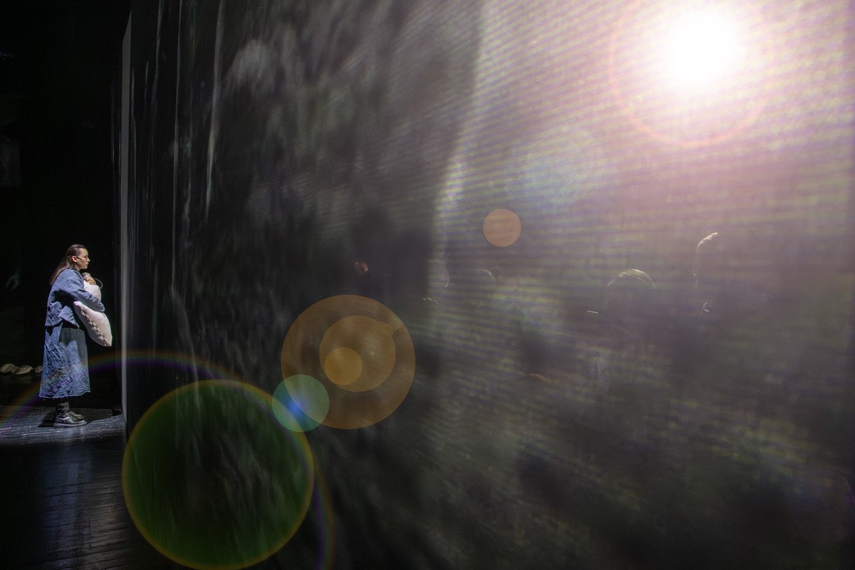 Próba medialna dramatu "Klątwa", fot. Wojtek Szabelski