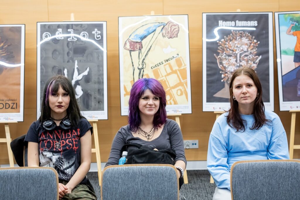 Wręczenie nagród w konkursie plastycznym „Plakat! Akcja! Reakcja!”, fot. Tomasz Czachorowski/eventphoto.com.pl dla UMWKP