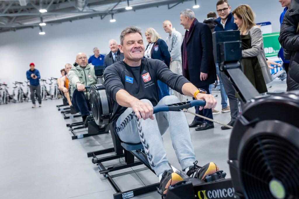 Meeting with the Minister of Sport and Tourism, Jakub Rutnicki, in Bydgoszcz, photo by Tomasz Czachorowski/eventphoto.com.pl for the UMWKP