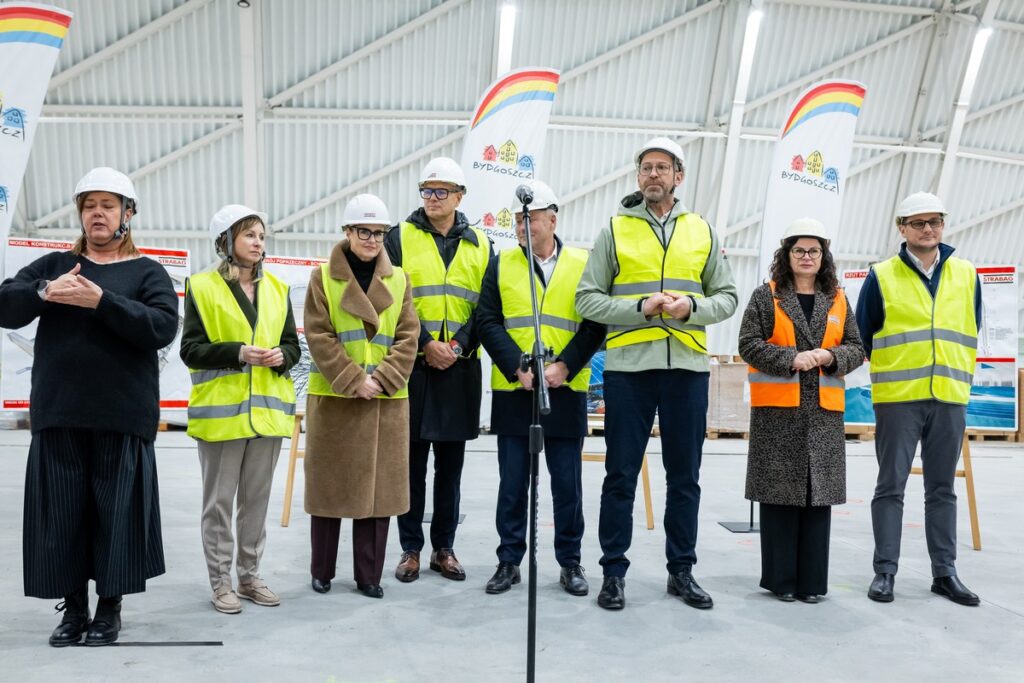 Meeting with the Minister of Sport and Tourism, Jakub Rutnicki, and the President of the Polish Athletic Association, Sebastian Chmara, photo by Tomasz Czachorowski/eventphoto.com.pl for the UMWKP