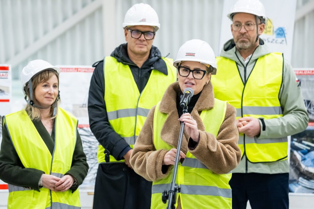 Meeting with the Minister of Sport and Tourism, Jakub Rutnicki, and the President of the Polish Athletic Association, Sebastian Chmara, photo by Tomasz Czachorowski/eventphoto.com.pl for the UMWKP