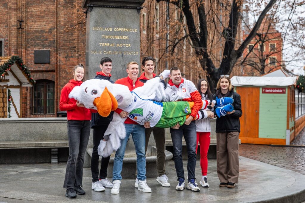 Uroczystość z okazji rozpoczęcia odliczania stu dni do Halowych Mistrzostw Świata Kujawy Pomorze 26, fot. Andrzej Goiński/UMWKP