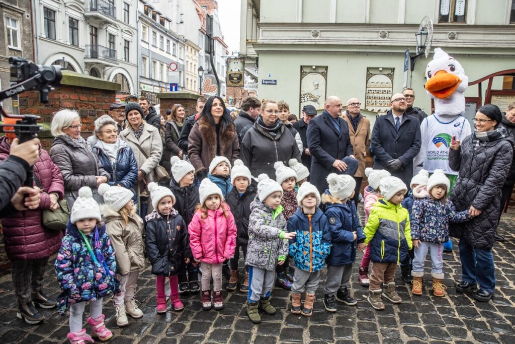 Uroczystość z okazji rozpoczęcia odliczania stu dni do Halowych Mistrzostw Świata Kujawy Pomorze 26, fot. Andrzej Goiński/UMWKP