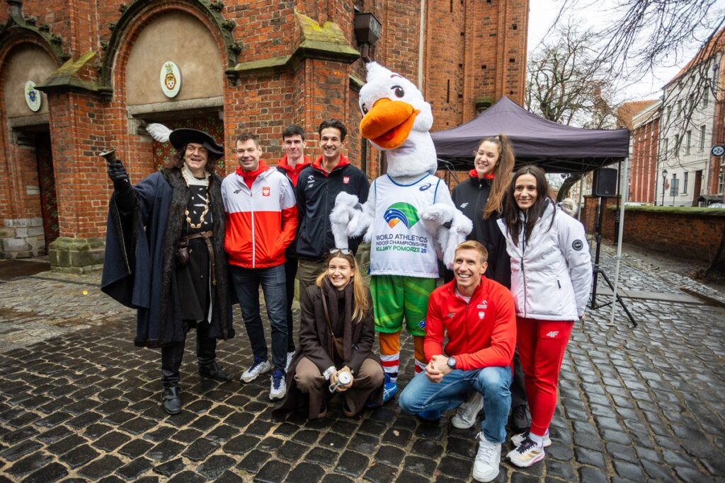 Uroczystość z okazji rozpoczęcia odliczania stu dni do Halowych Mistrzostw Świata Kujawy Pomorze 26, fot. Mikołaj Kuras dla UMWKP