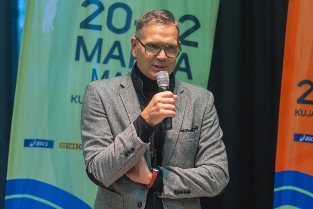 Uroczystość z okazji rozpoczęcia odliczania stu dni do Halowych Mistrzostw Świata Kujawy Pomorze 26, fot. Mikołaj Kuras dla UMWKP