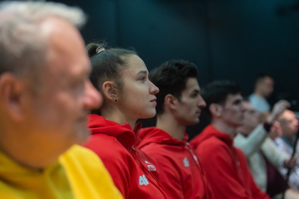 Uroczystość z okazji rozpoczęcia odliczania stu dni do Halowych Mistrzostw Świata Kujawy Pomorze 26, fot. Mikołaj Kuras dla UMWKP