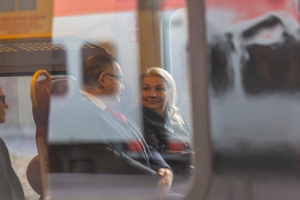 Inauguracja połączeń do Ciechocinka, fot. Mikołaj Kuras dla UMWKP