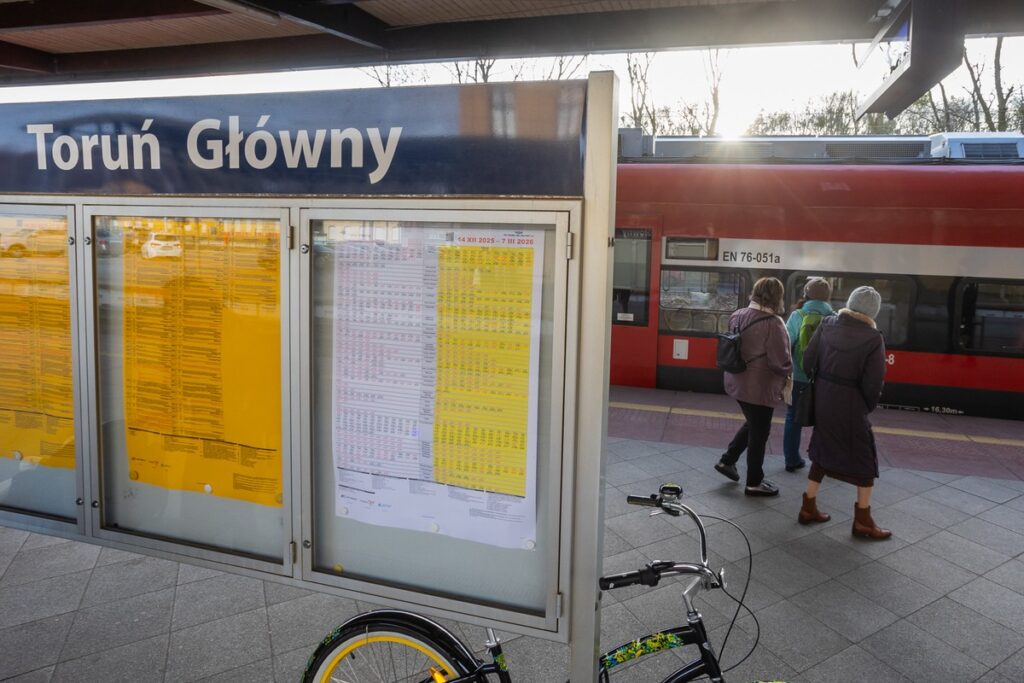 Inauguracja połączeń do Ciechocinka, fot. Mikołaj Kuras dla UMWKP