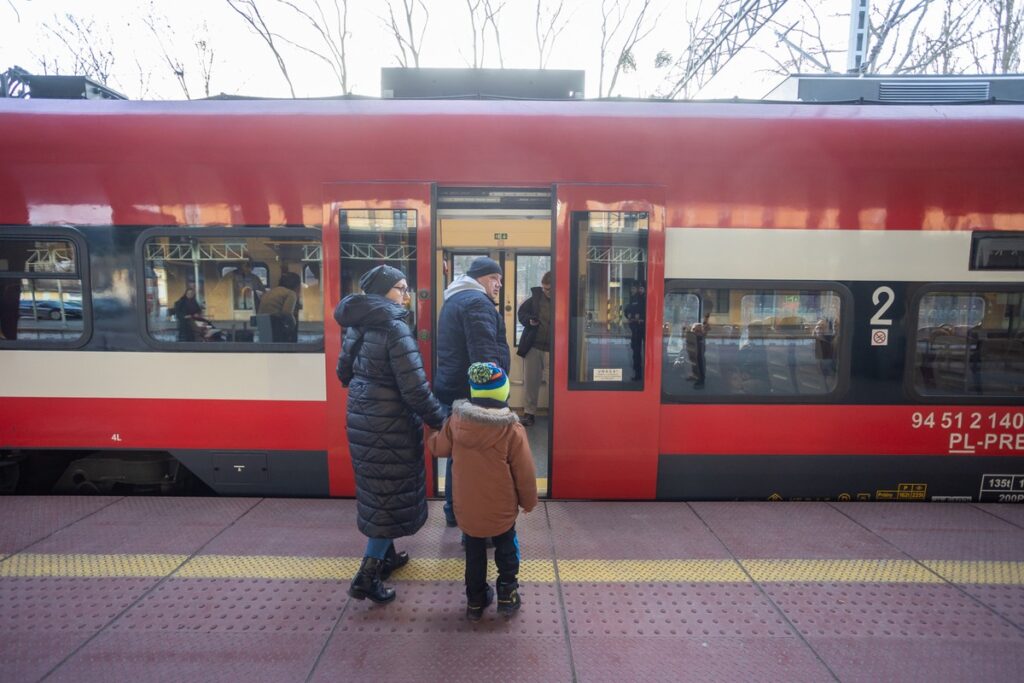 Inauguracja połączeń do Ciechocinka, fot. Mikołaj Kuras dla UMWKP