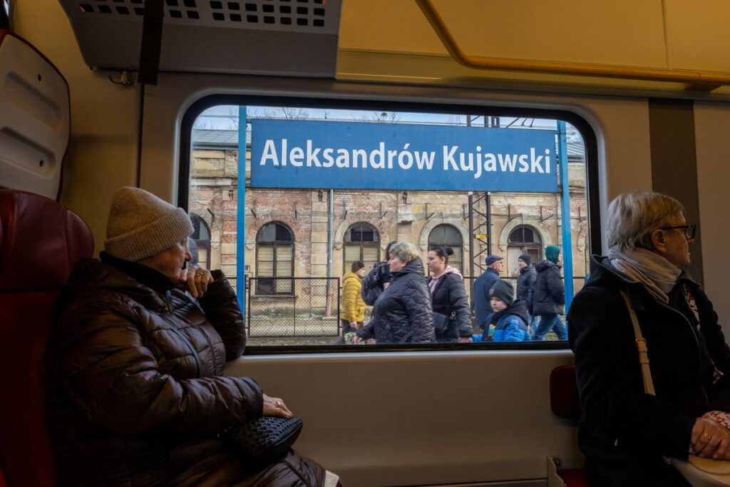 Inauguracja połączeń do Ciechocinka, fot. Mikołaj Kuras dla UMWKP