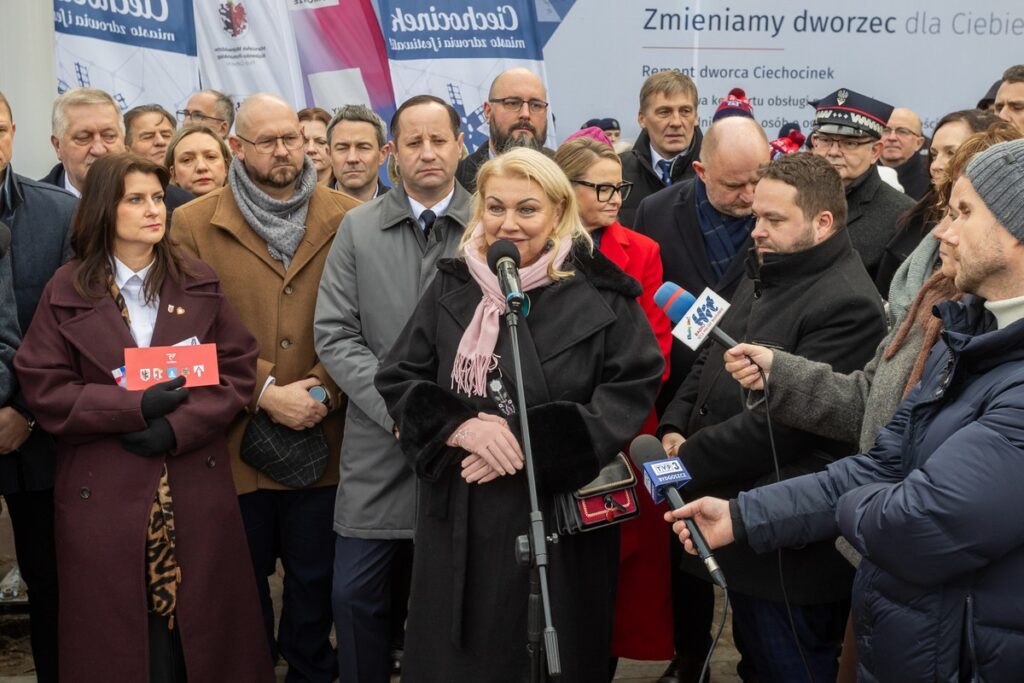 Inauguracja połączeń do Ciechocinka, fot. Mikołaj Kuras dla UMWKP