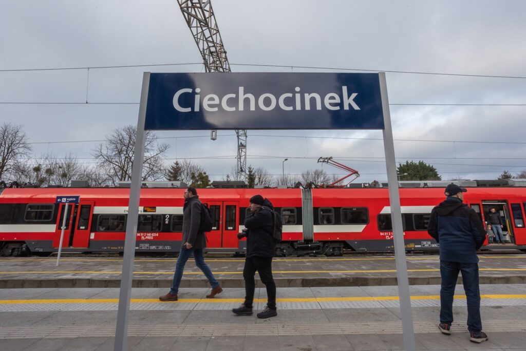Inauguracja połączeń do Ciechocinka, fot. Mikołaj Kuras dla UMWKP