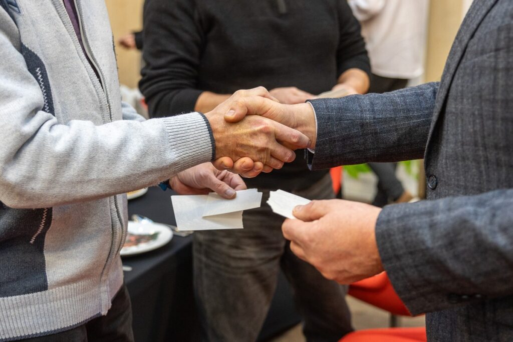 Christmas wafer meeting, photo by Szymon Zdziebło/tarantoga.pl for the UMWKP
