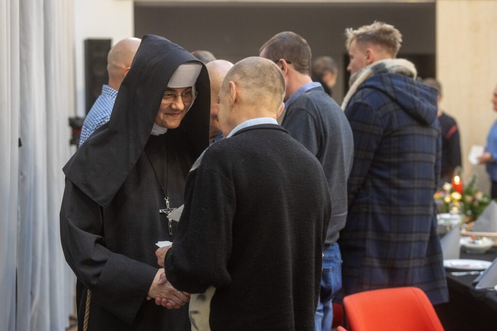 Christmas wafer meeting, photo by Szymon Zdziebło/tarantoga.pl for the UMWKP