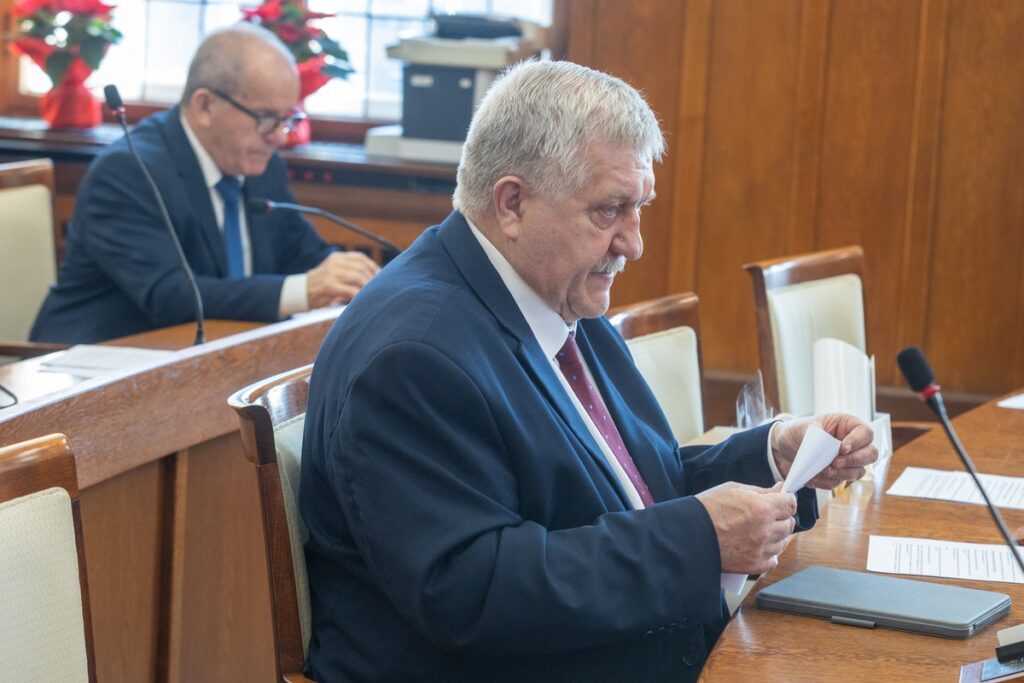 Budget session of the Regional Parliament, 19 December 2025, photo by Mikołaj Kuras for UMWKP