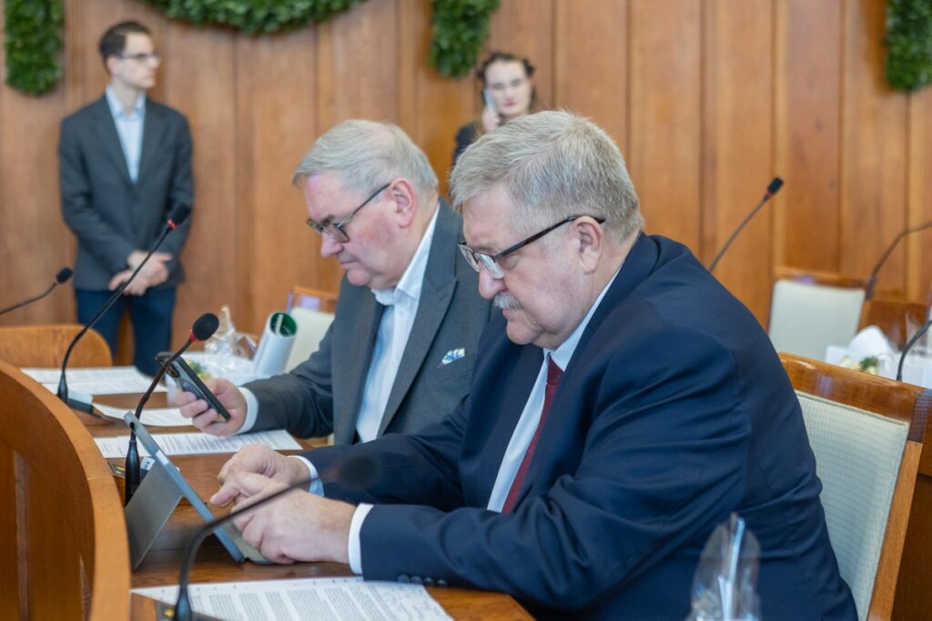 Budget session of the Regional Parliament, 19 December 2025, photo by Mikołaj Kuras for UMWKP