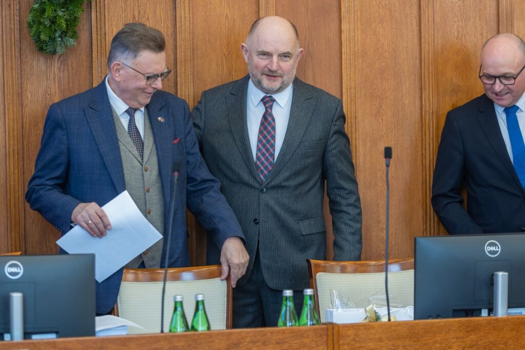 Budget session of the Regional Parliament, 19 December 2025, photo by Mikołaj Kuras for UMWKP