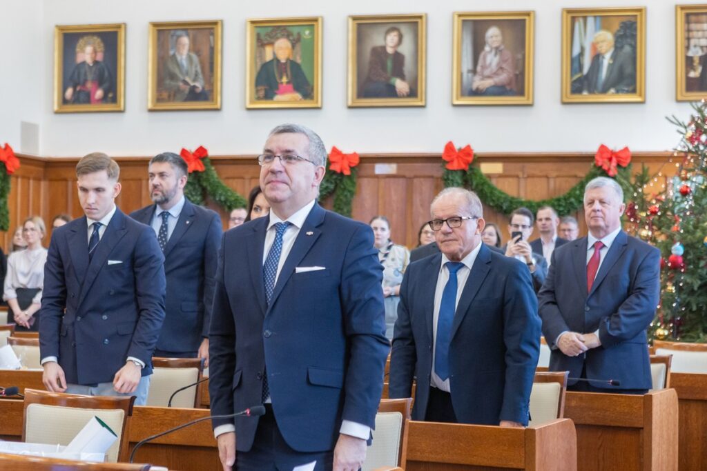 Budget session of the Regional Parliament, 19 December 2025, photo by Mikołaj Kuras for UMWKP