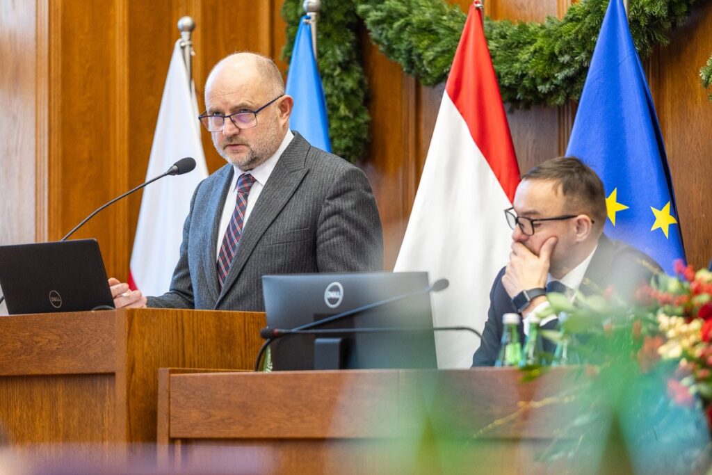 Budget session of the Regional Parliament, 19 December 2025, photo by Szymon Zdziebło / tarantoga for the UMWKP
