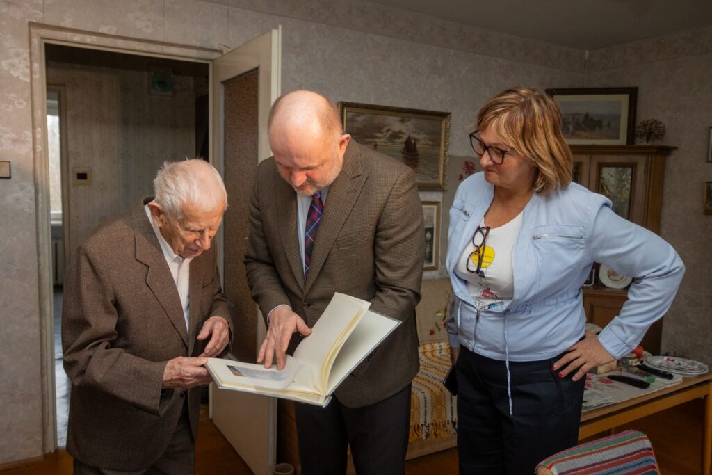 Stanisław Guliński z Torunia, fot. Mikołaj Kuras dla UMWKP