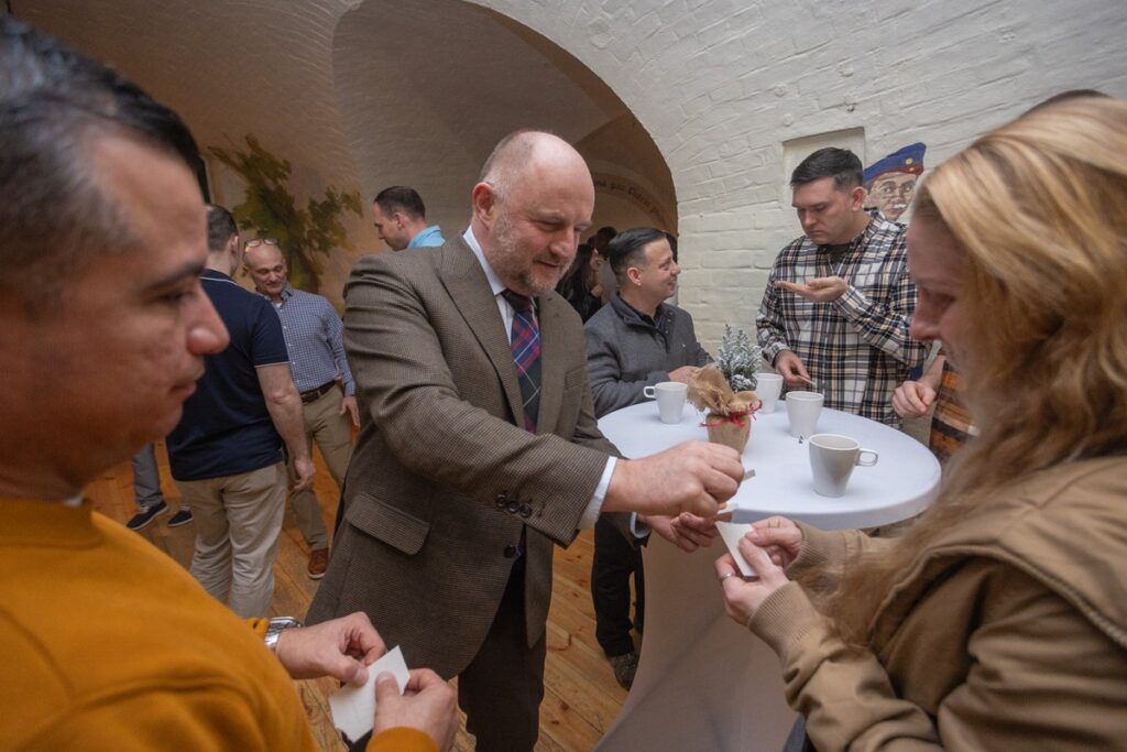 Uroczyste spotkanie wigilijne żołnierzami Armii USA, fot. Mikołaj Kuras dla UMWKP