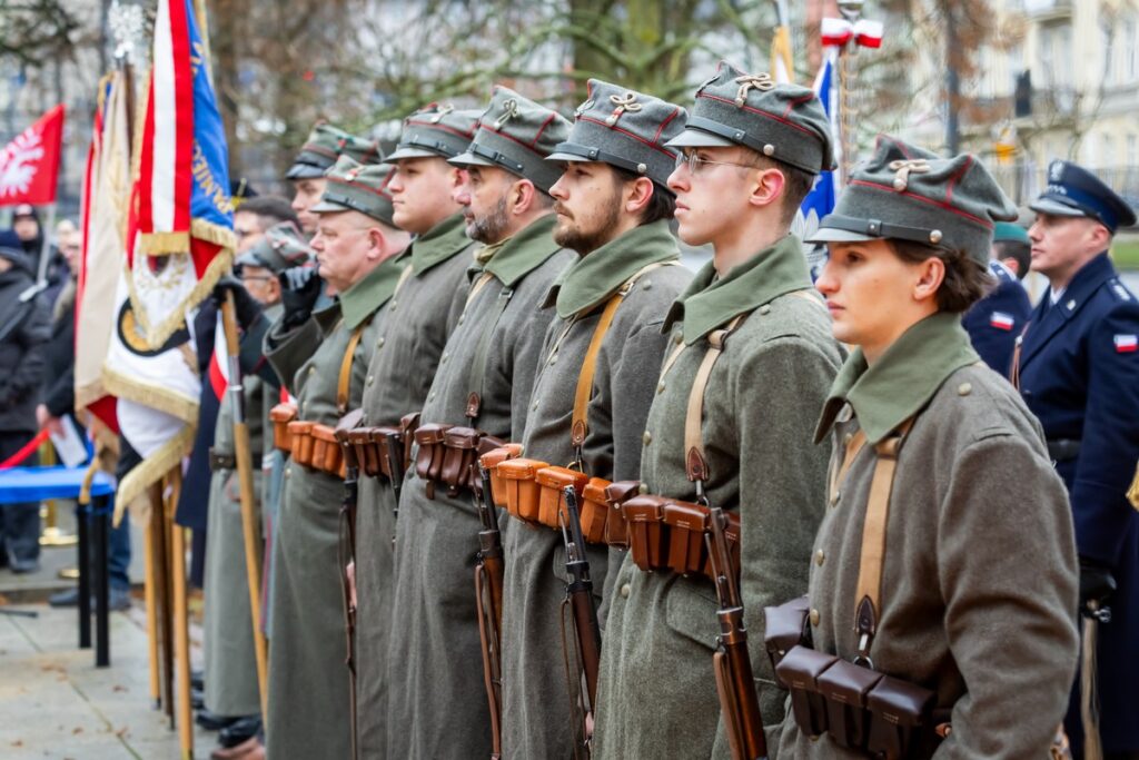 Obchody 107. rocznicy wybuchu Powstania Wielkopolskiego w Bydgoszczy, fot. Tomasz Czachorowski/eventphoto.com.pl