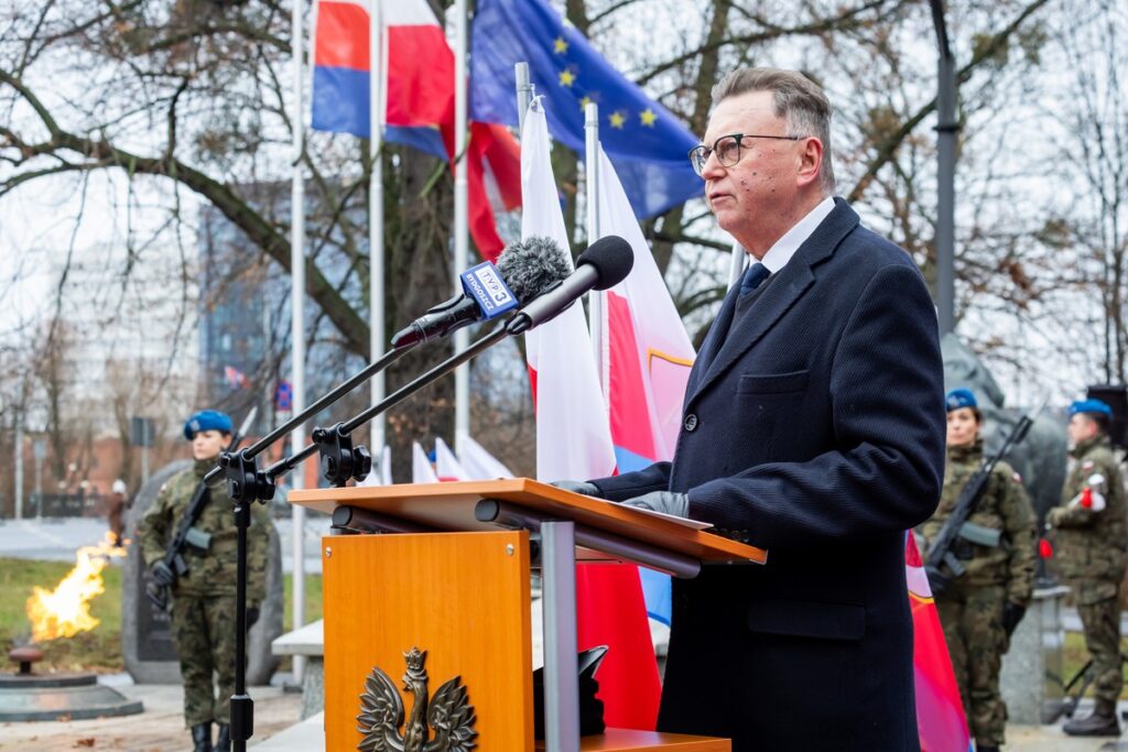 Obchody 107. rocznicy wybuchu Powstania Wielkopolskiego w Bydgoszczy, fot. Tomasz Czachorowski/eventphoto.com.pl