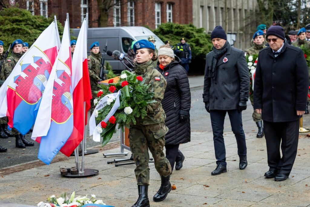 Obchody 107. rocznicy wybuchu Powstania Wielkopolskiego w Bydgoszczy, fot. Tomasz Czachorowski/eventphoto.com.pl