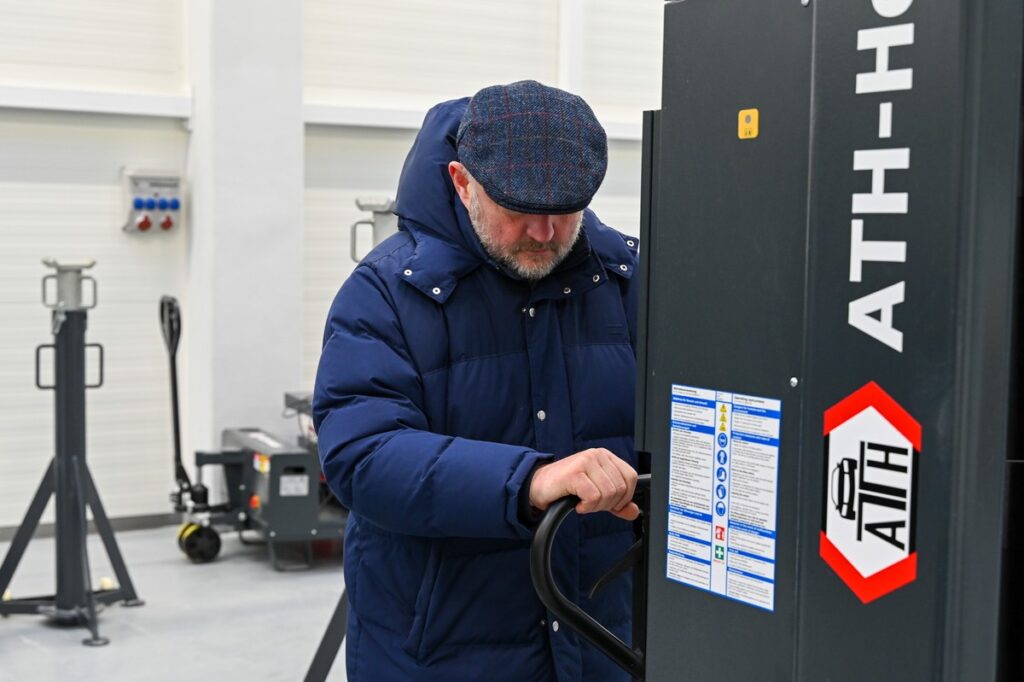 The reception of modern buses by Marshal Piotr Całbecki in Włocławek, photo by Dawid Tłuchowski