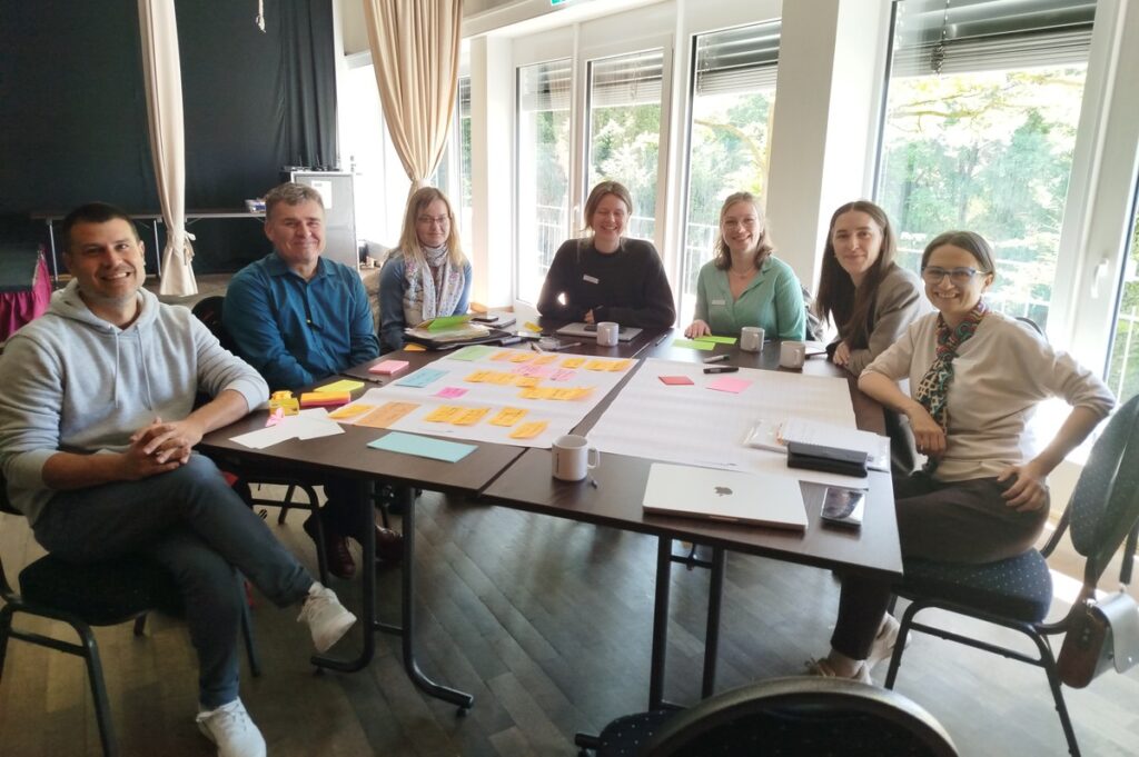 Warsztaty podczas spotkania partnerów projektu Danube4all (program Horyzont Europa)