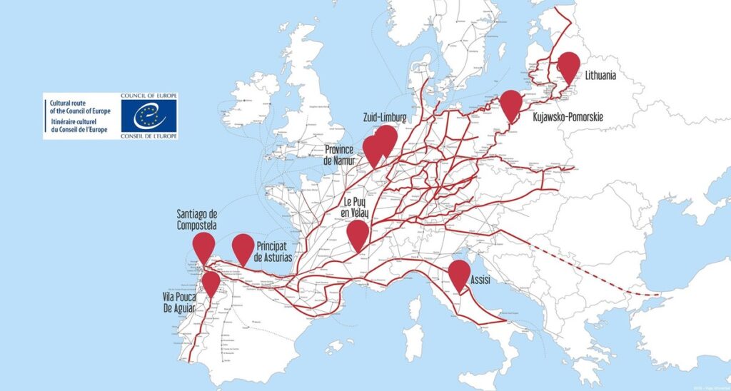 Spotkanie członków Europejskiej Federacji Dróg św. Jakuba, fot. Europejska Federacja Dróg św. Jakuba