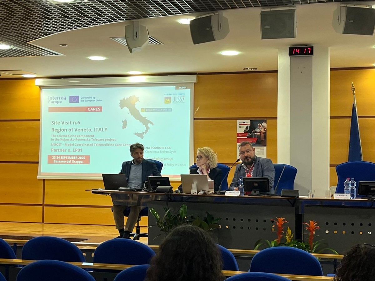 Prezentacja komponentu telemedycznego w projekcie Kujawsko-Pomorska Teleopieka