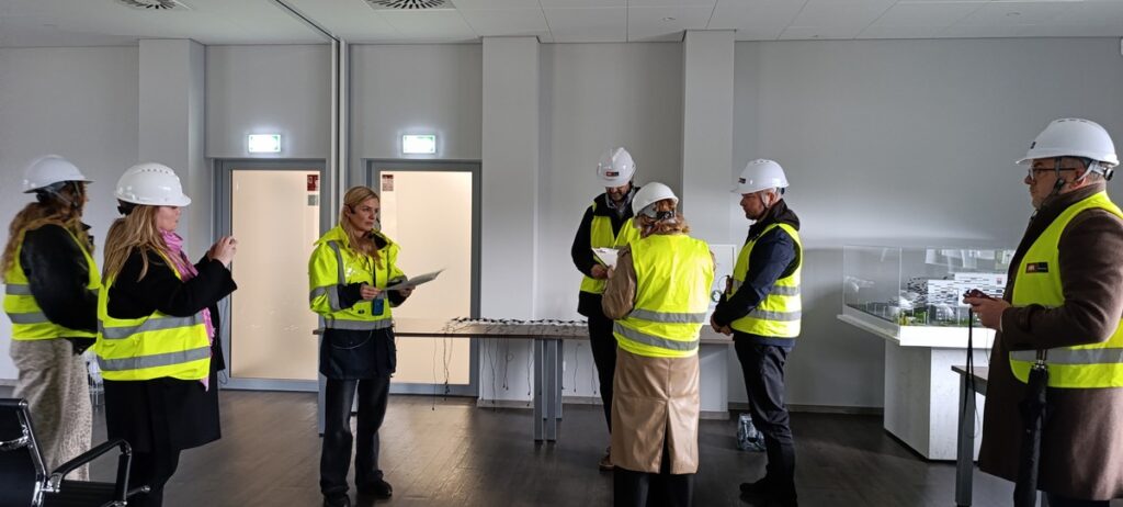 Wizyta interesariuszy projektu GreenSpas w Porcie Czystej Energii