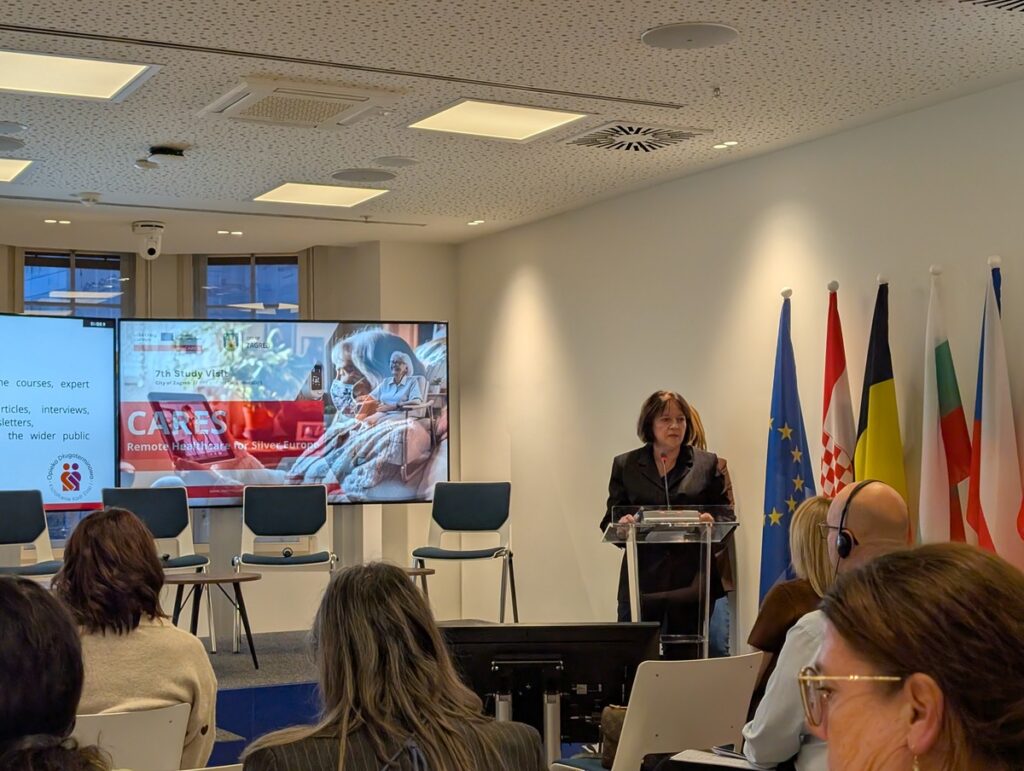 Agnieszka Lange-Olszewska, Fundacja ProOmnis, prezentuje projekt Opieki długoterminowej