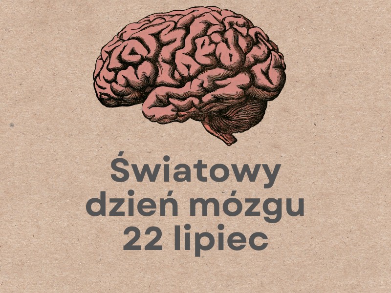 Grafika - Światowy dzień mózgu 22 lipca