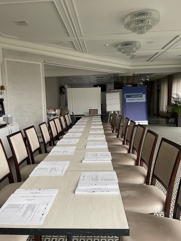 Sala szkoleniowa - materiały edukacyjne