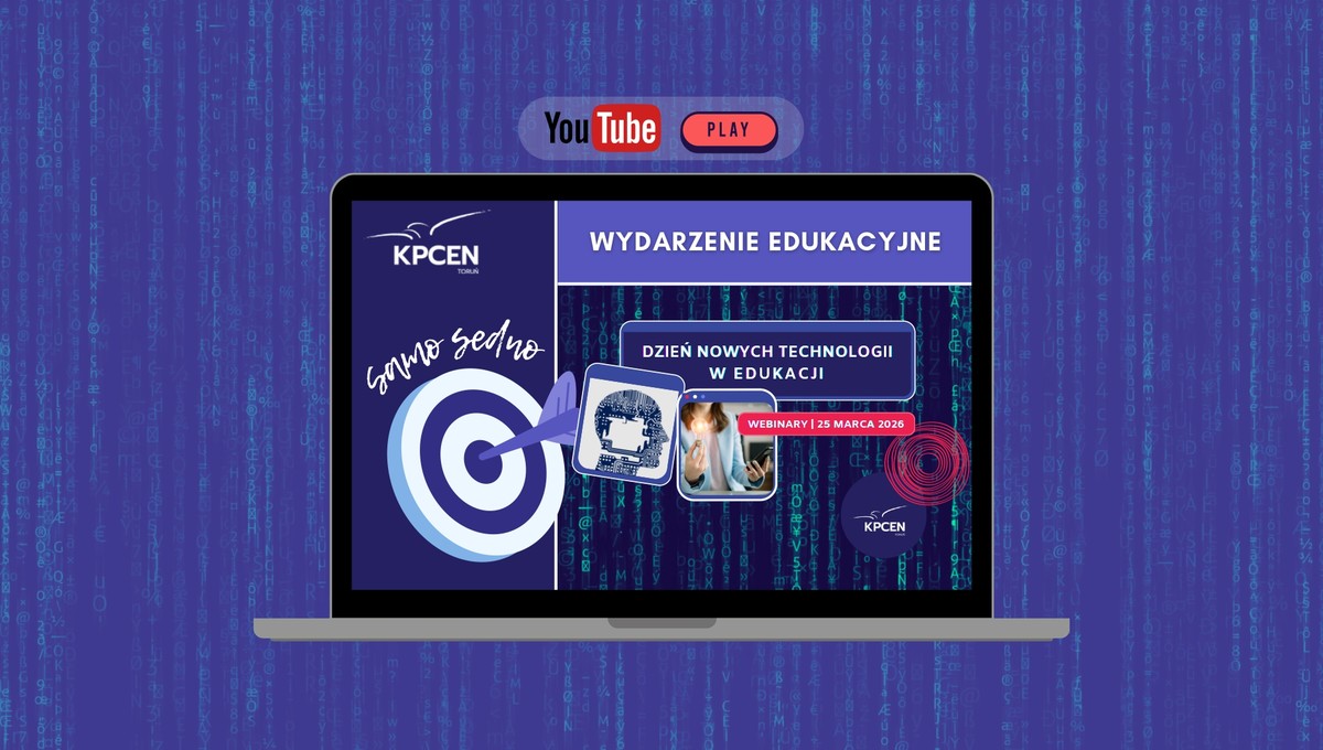 grafika filmu z cyklu Samo sedno z okazji Dnia Nowych Technologii w Edukacji