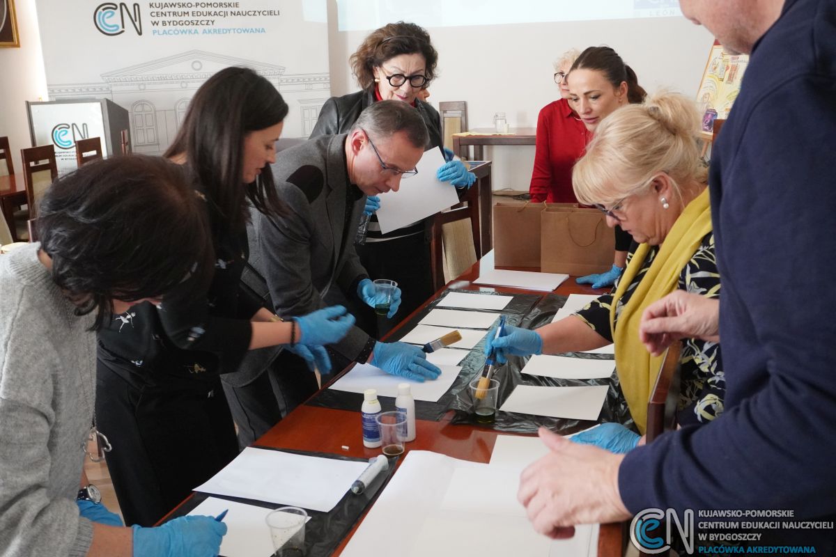 Praca podczas warsztatów