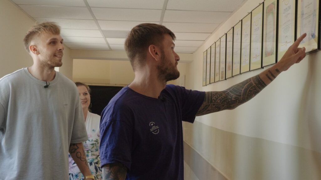 Kadr z serialu dokumentalnego Anioły z Torunia, fot. Splot Media