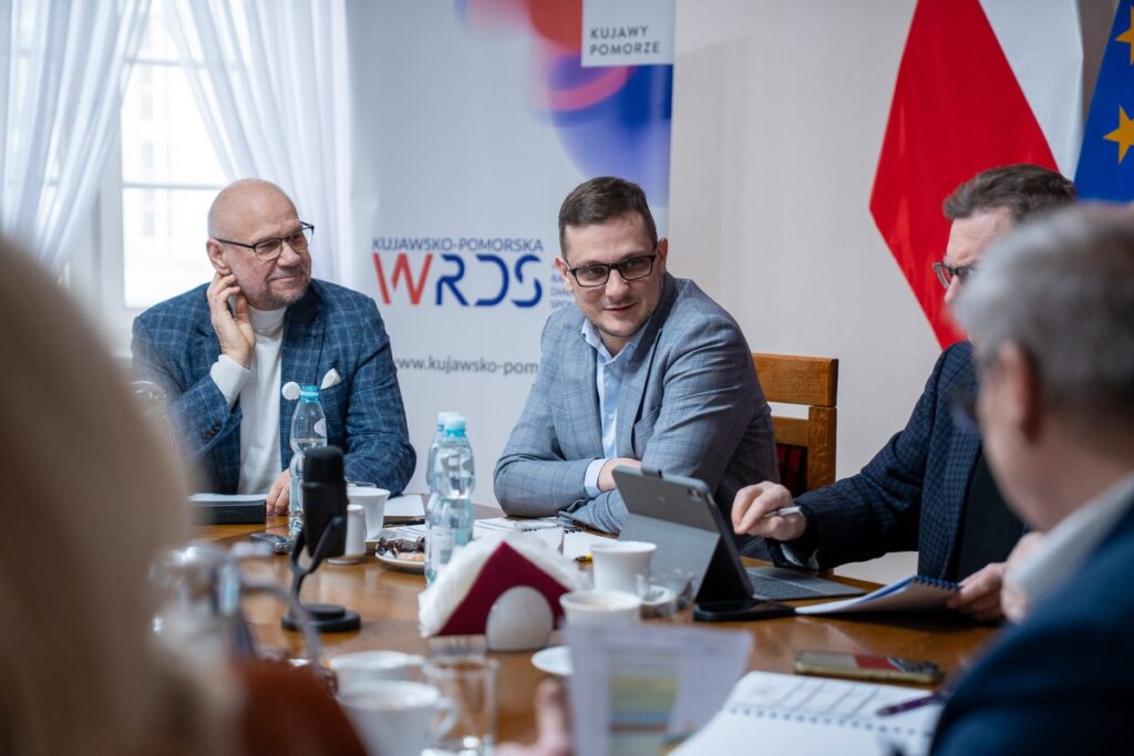 od lewej p. R. Rogalski, p. M. Sztybel