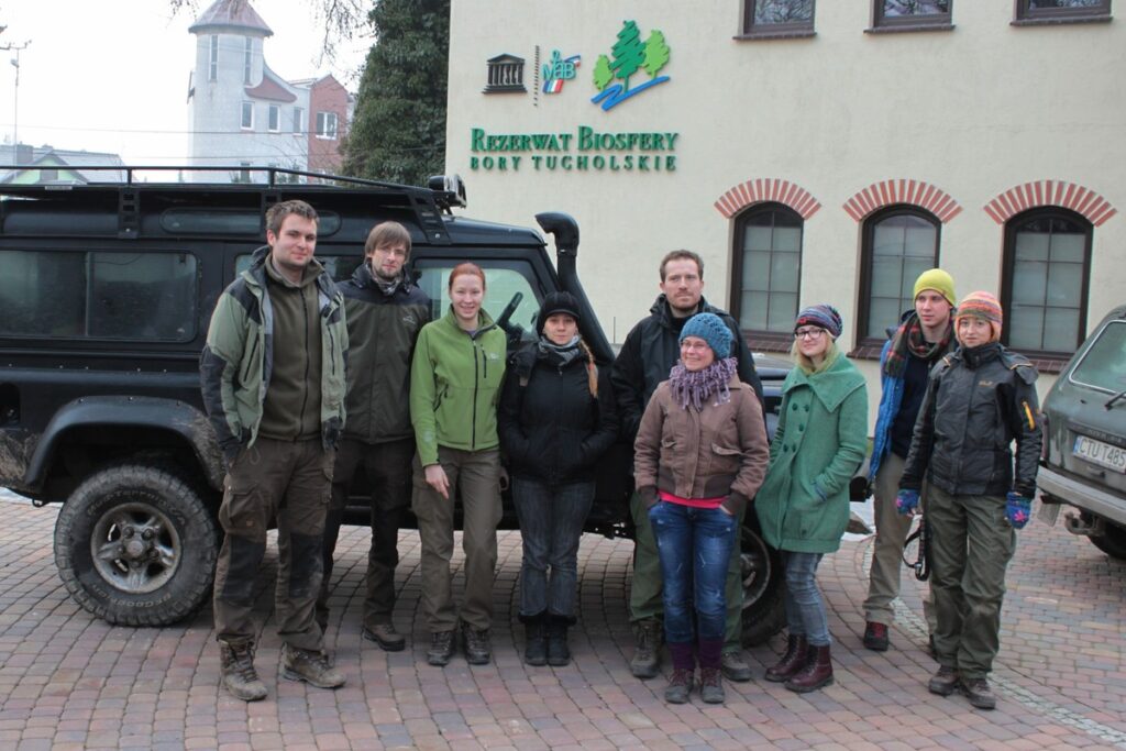 Zimowy monitoring nietoperzy 2015 fot. archiwum TPK