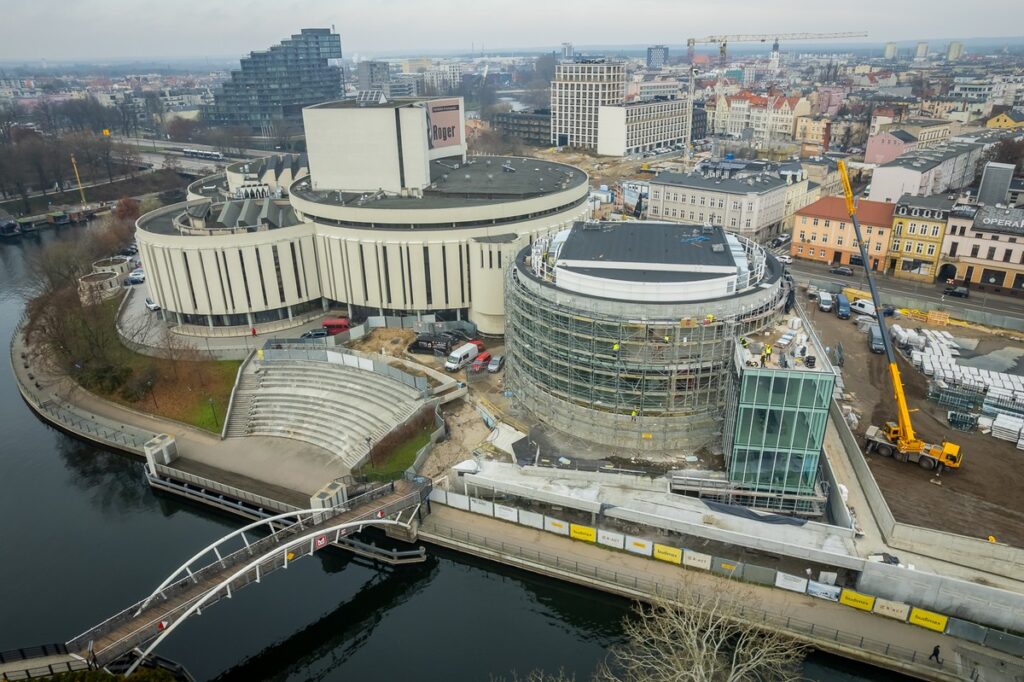 Budowa IV kręgu Opery Nova w Bydgoszczy, fot. Tomasz Czachorowski/eventphoto.com.pl dla UMWKP