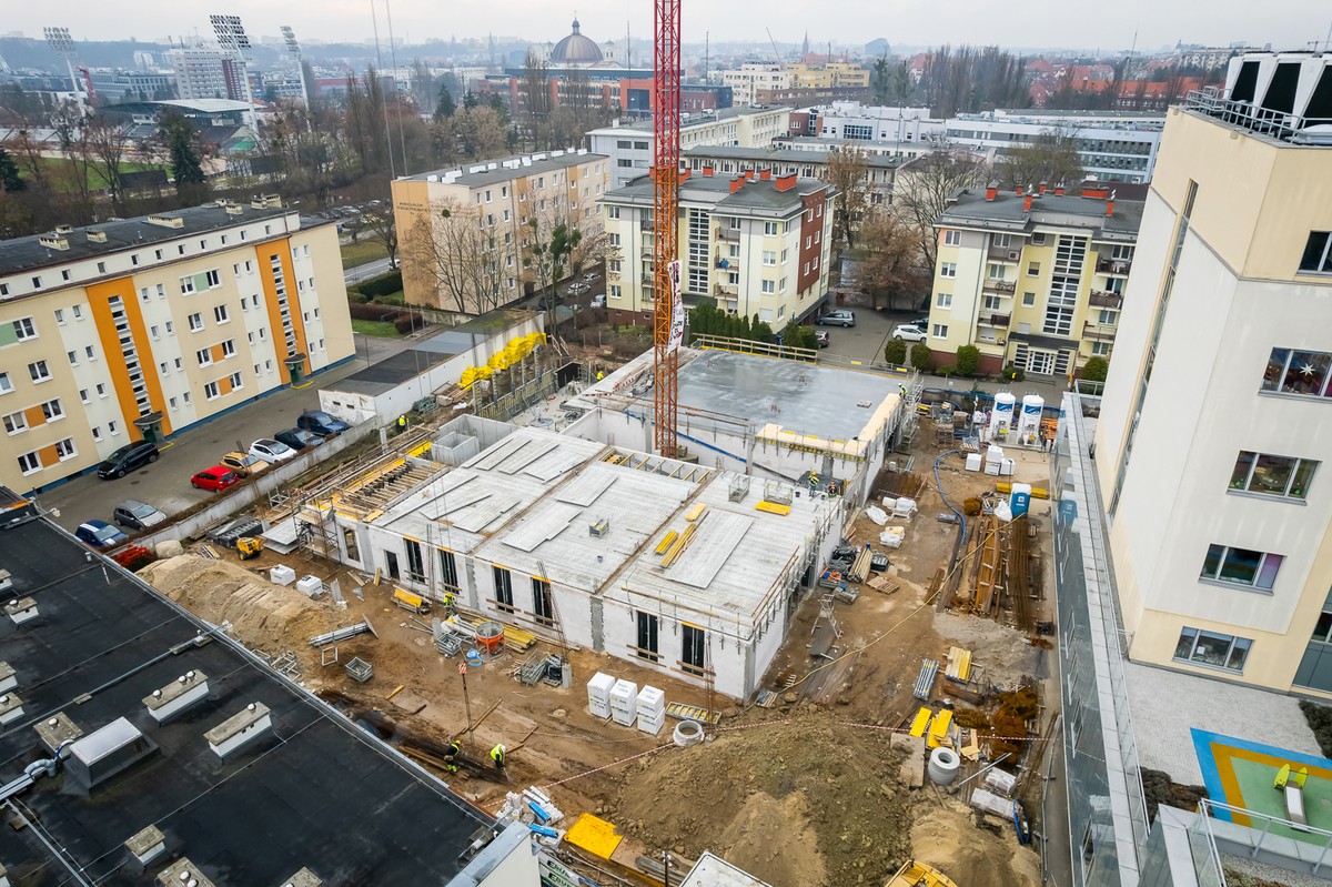 Rozbudowa Wojewódzkiego Szpitala Dziecięcego, fot. Tomasz Czachorowski/eventphoto dla UMWKP
