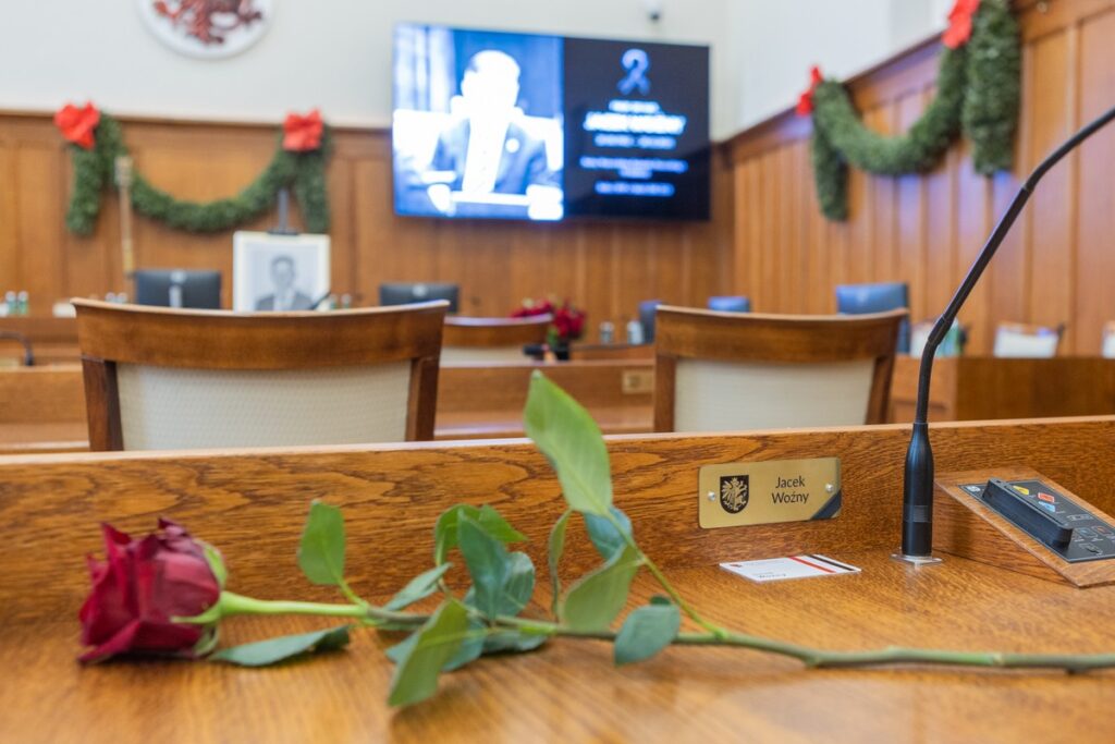 Farewell to Prof. Jacek Woźny, photo by Mikołaj Kuras for the UMWKP