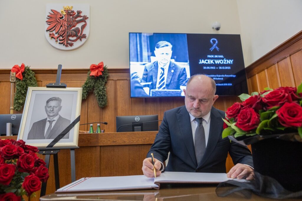 Farewell to Prof. Jacek Woźny, photo by Mikołaj Kuras for the UMWKP