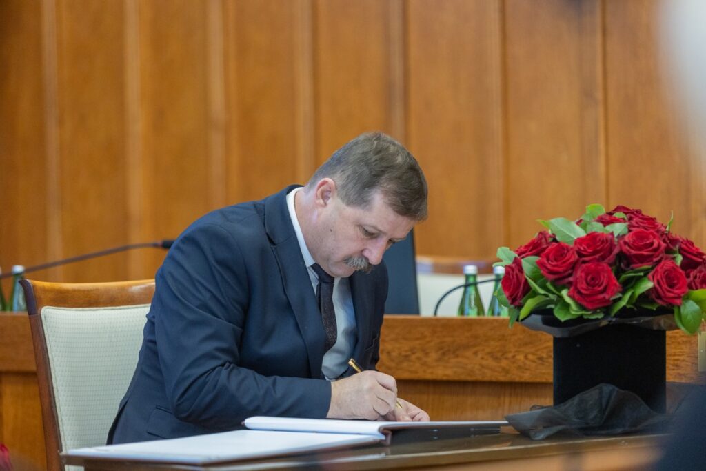 Farewell to Prof. Jacek Woźny, photo by Mikołaj Kuras for the UMWKP