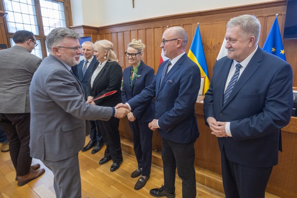 Presentation of FEdKP agreements, photo by Mikołaj Kuras for the UMWKP